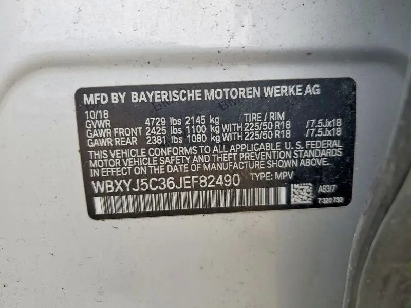 2018 BMW X2 XDRIVE28I  