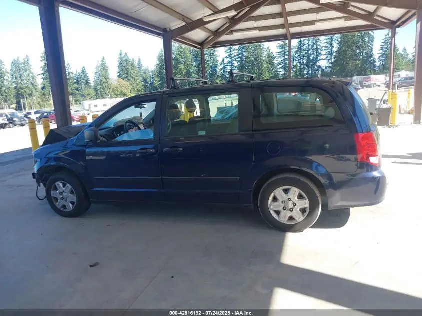 2013 DODGE GRAND CARAVAN AMERICAN VALUE PKG