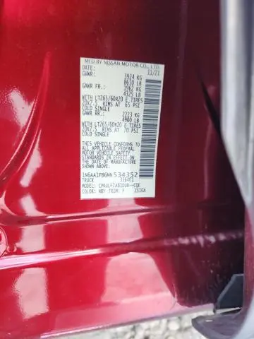 2021 NISSAN TITAN XD SV  