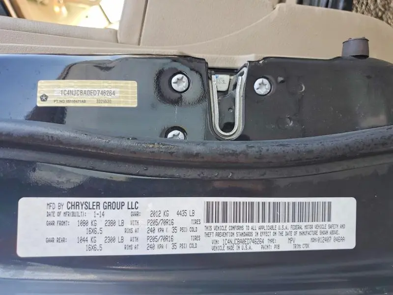 2014 JEEP COMPASS SPORT  