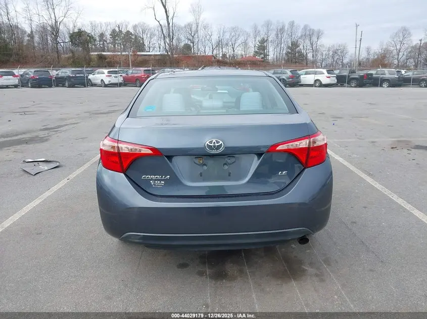 2017 TOYOTA COROLLA LE