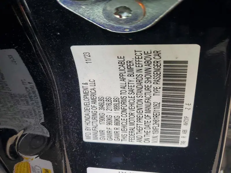 2024 HONDA CIVIC SPORT  