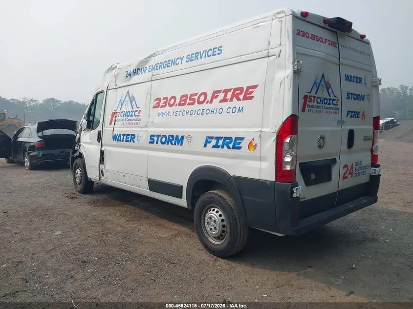 2025 RAM PROMASTER 2500 TRADESMAN HIGH ROOF 159 WB W/PASS SEAT