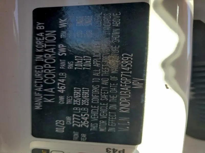 2023 KIA SPORTAGE LX  