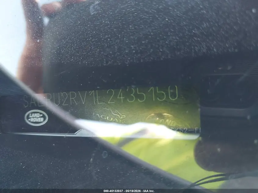 2020 LAND ROVER DISCOVERY LANDMARK EDITION
