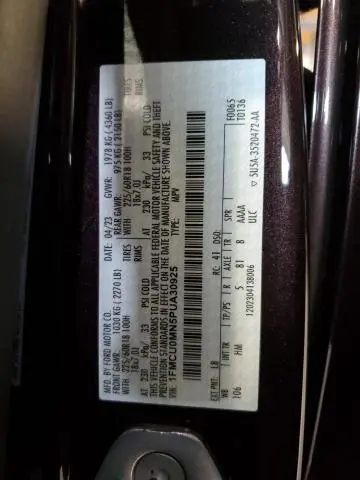 2023 FORD ESCAPE ST LINE  