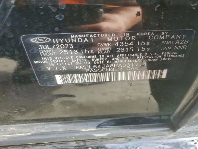 2023 HYUNDAI SONATA SEL  