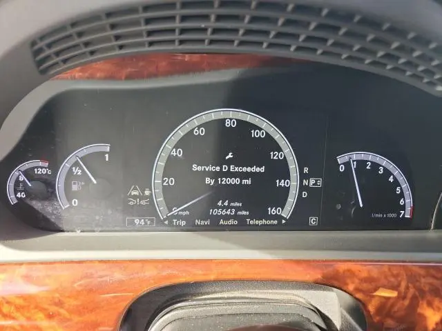 2010 MERCEDES-BENZ S 550  