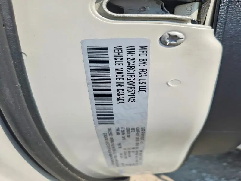 2021 CHRYSLER PACIFICA TOURING  