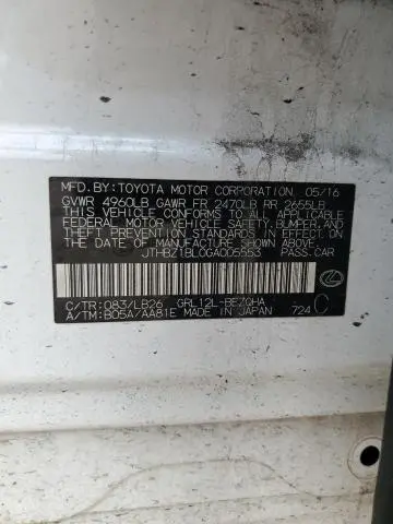 2016 LEXUS GS 350 BASE  