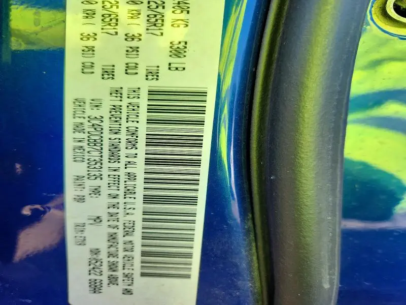 2012 DODGE JOURNEY SXT  