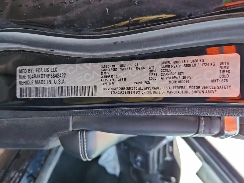 2023 JEEP GRAND CHEROKEE L OVERLAND  