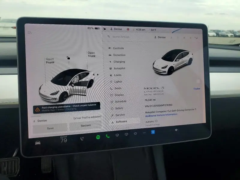2021 TESLA MODEL 3   