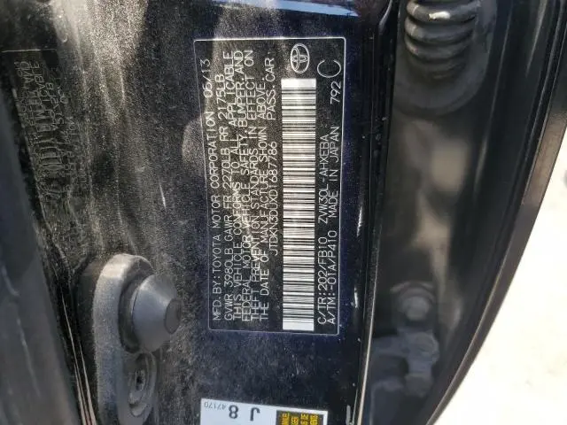 2013 TOYOTA PRIUS   