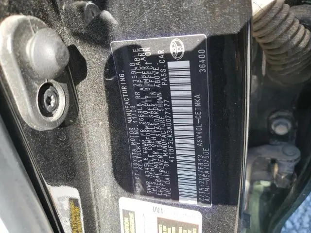 2010 TOYOTA CAMRY BASE