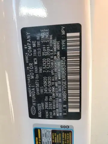 2024 HYUNDAI PALISADE CALLIGRAPHY  