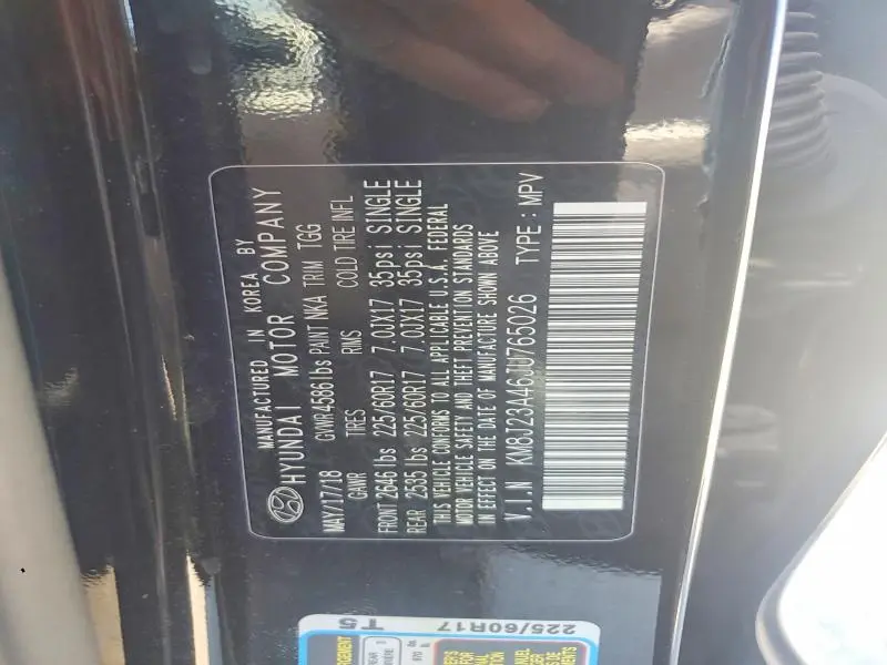 2018 HYUNDAI TUCSON SE  