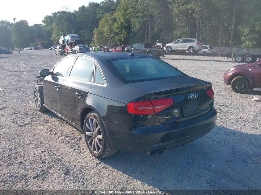 2013 AUDI A4 2.0T PREMIUM