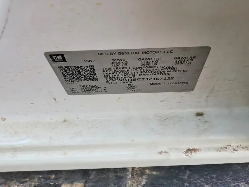 2018 CHEVROLET SILVERADO K1500 LT  