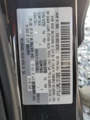 2020 MAZDA 6 SPORT  