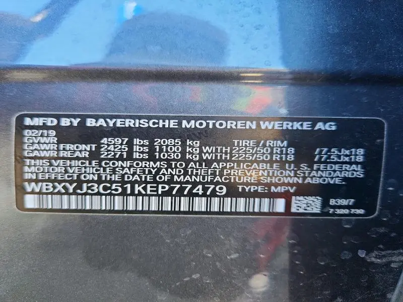 2019 BMW X2 SDRIVE28I  