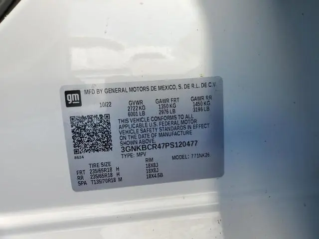 2023 CHEVROLET BLAZER 2LT  