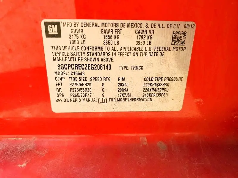 2014 CHEVROLET SILVERADO C1500 LT  