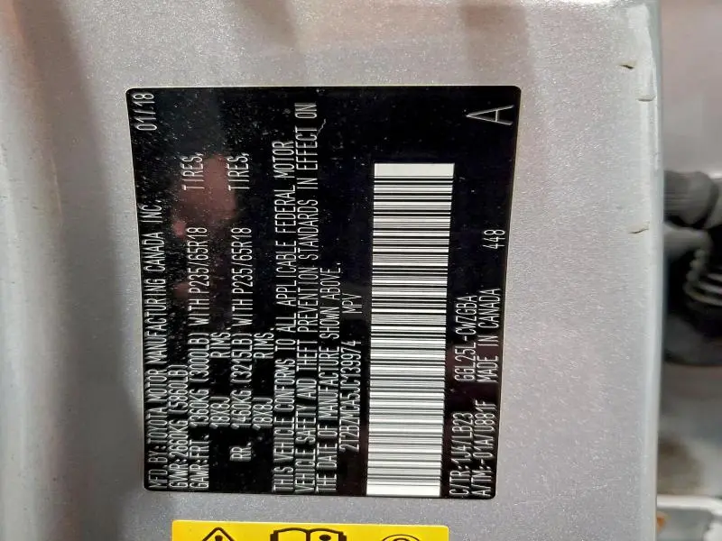 2018 LEXUS RX 350 BASE  