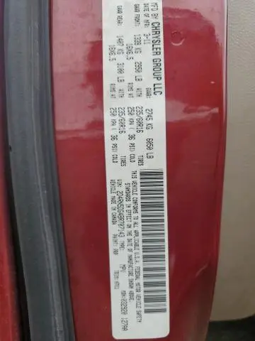2011 DODGE GRAND CARAVAN CREW  