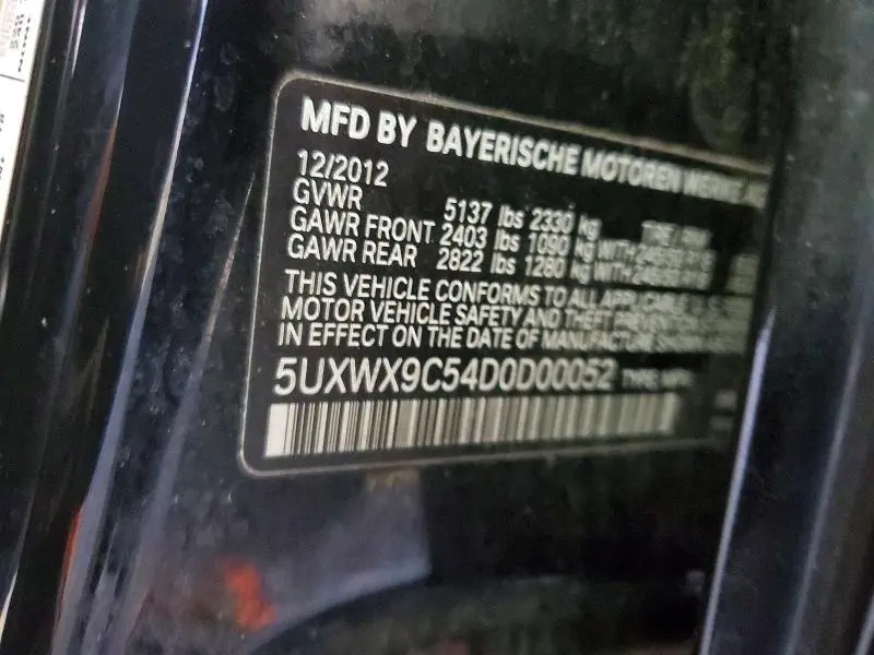 2013 BMW X3 XDRIVE28I  