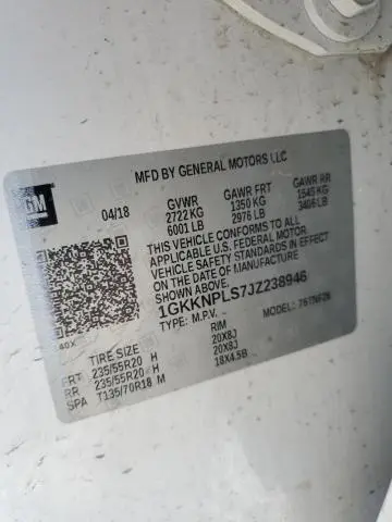 2018 GMC ACADIA DENALI  