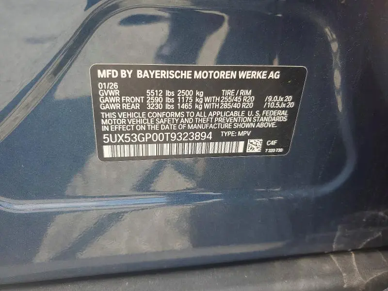 2026 BMW X3 30 XDRIVE  