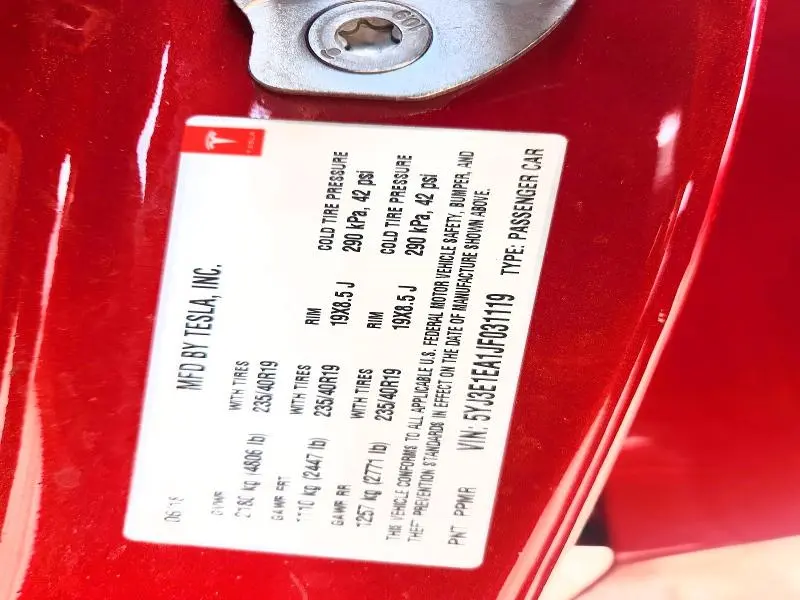 2018 TESLA MODEL 3   