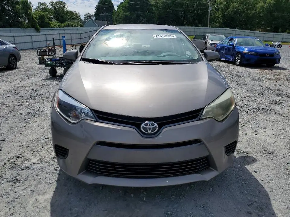 2016 TOYOTA COROLLA LE  
