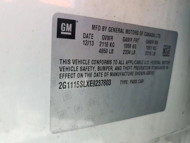 2014 CHEVROLET IMPALA LT