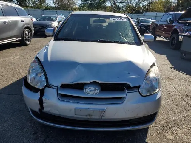 2010 HYUNDAI ACCENT BLUE  