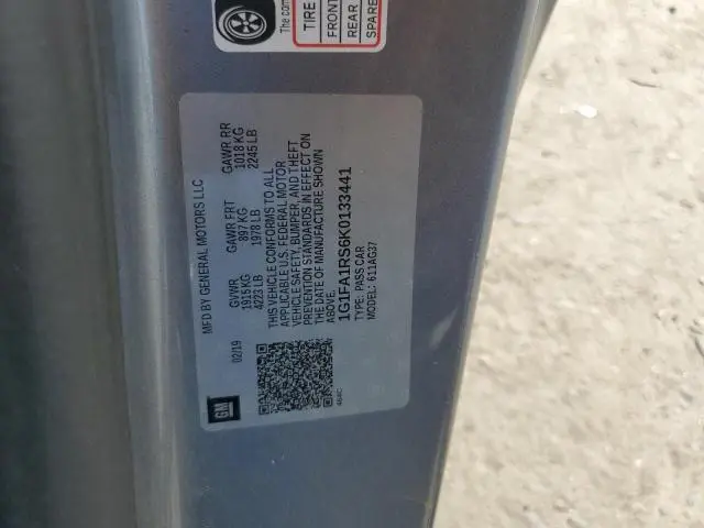 2019 CHEVROLET CAMARO LS