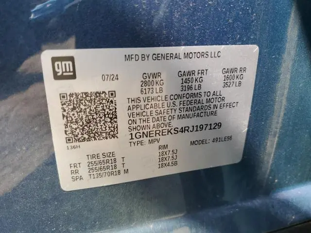 2024 CHEVROLET TRAVERSE LS  