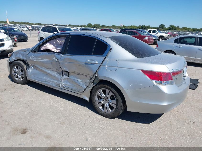 2012 HONDA ACCORD 2.4 SE