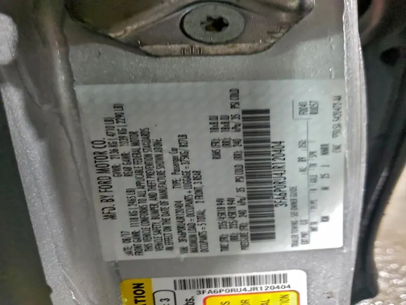 2018 FORD FUSION TITANIUM/PLATINUM HEV  