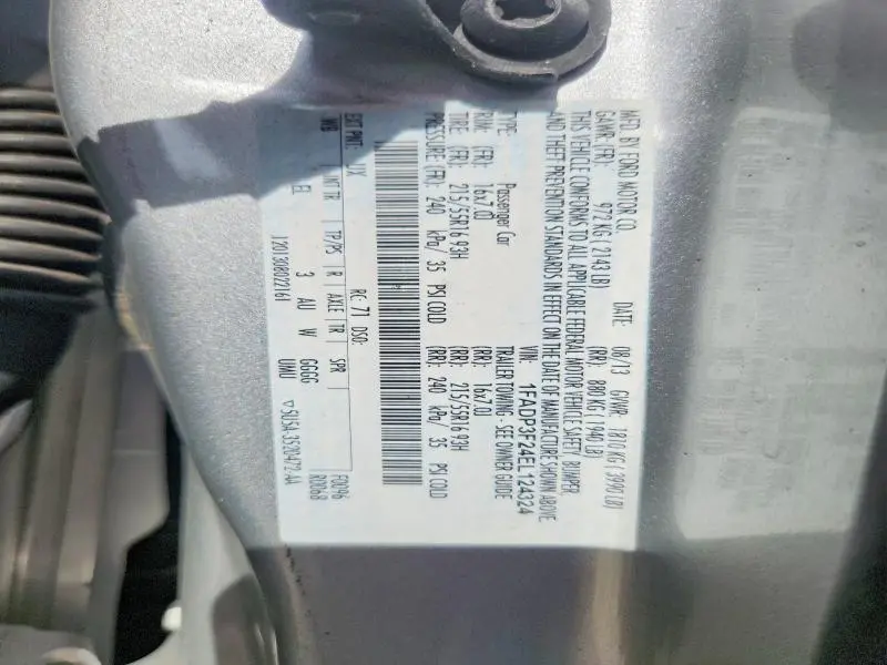 2014 FORD FOCUS SE  