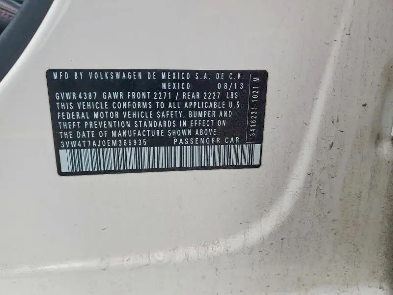 2014 VOLKSWAGEN JETTA GLI  