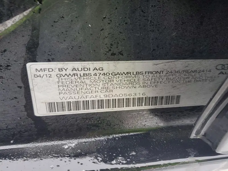 2013 AUDI A4 PREMIUM  