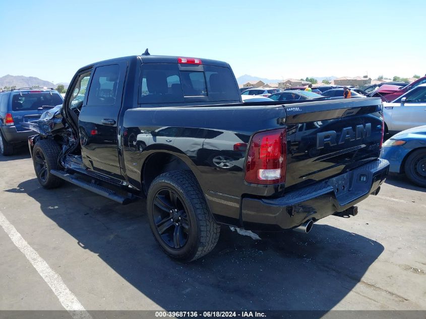 2017 RAM 1500 NIGHT  4X4 5'7 BOX