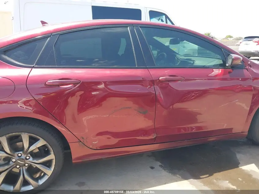 2016 CHRYSLER 200 S