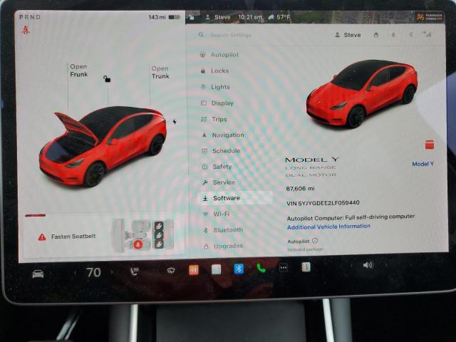 2020 TESLA MODEL Y 