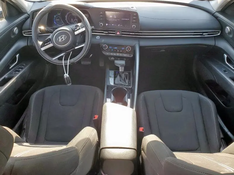 2021 HYUNDAI ELANTRA BLUE  