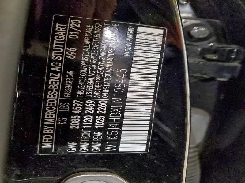 2020 MERCEDES-BENZ CLA 250 4MATIC  