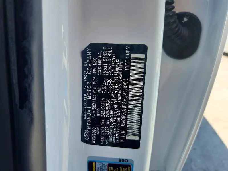 2021 HYUNDAI PALISADE CALLIGRAPHY  