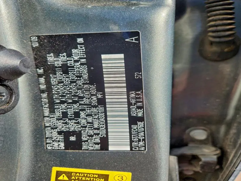 2010 TOYOTA HIGHLANDER   